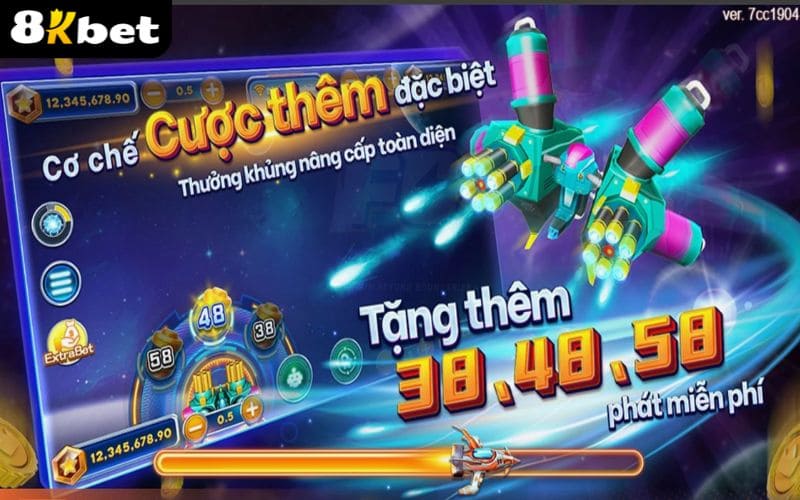 Bắn Cá Vũ Trụ là trò chơi hấp dẫn tại Bắn Cá 8KBET
