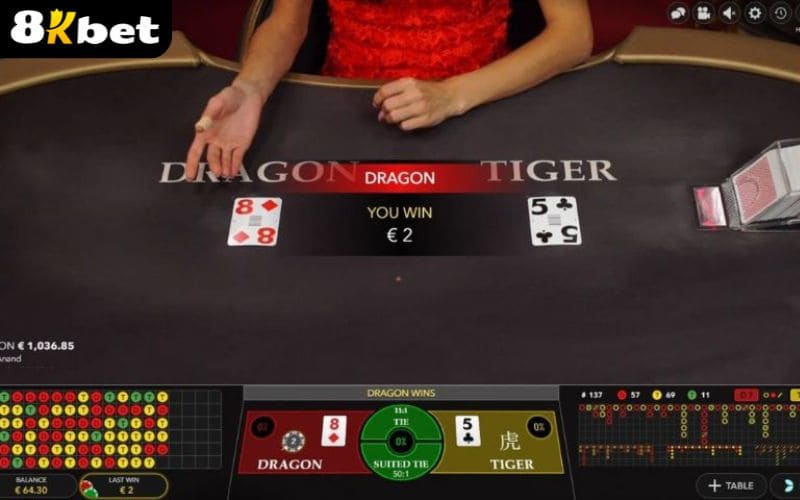 Giới thiệu Rồng Hổ Online tại Casino 8KBET