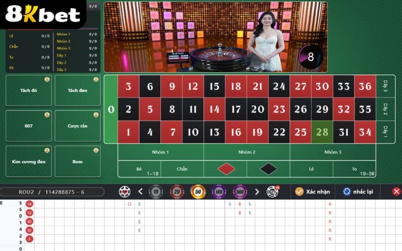 Kinh nghiệm chơi Roulette Online hay