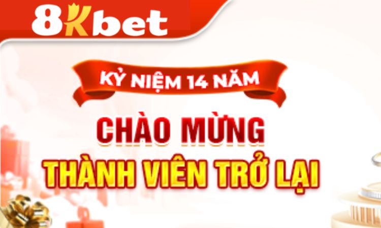 Chào Mừng Trở Lại - Khuyến mãi kỷ niệm 14 năm thành lập