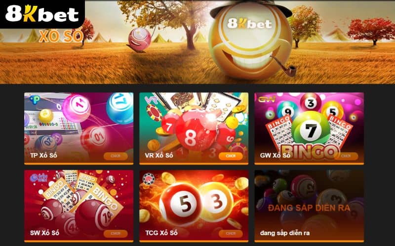 Xổ Số 8KBET có đa dạng hình thức xổ số với tỉ lệ thưởng cực cao Xổ Số 8KBET có đa dạng hình thức xổ số với tỉ lệ thưởng cực cao
