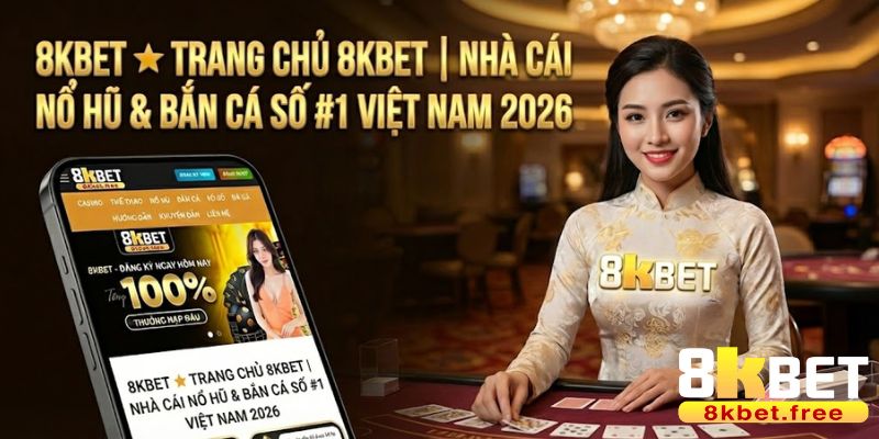 Trang Chủ 8KBET - Nhà Cái Nổ Hũ & Bắn Cá Số 1 Việt Nam 2026